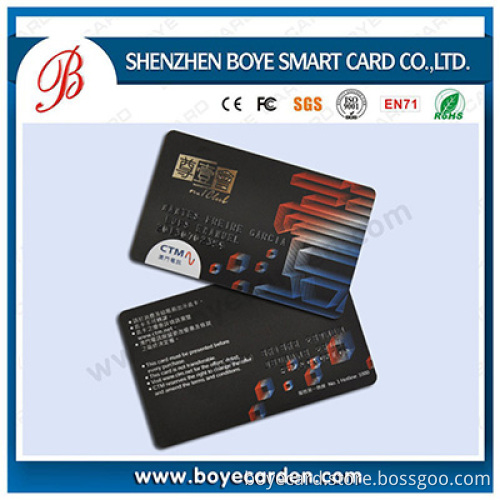 Nbs Embossing Code PVC Plastic Card